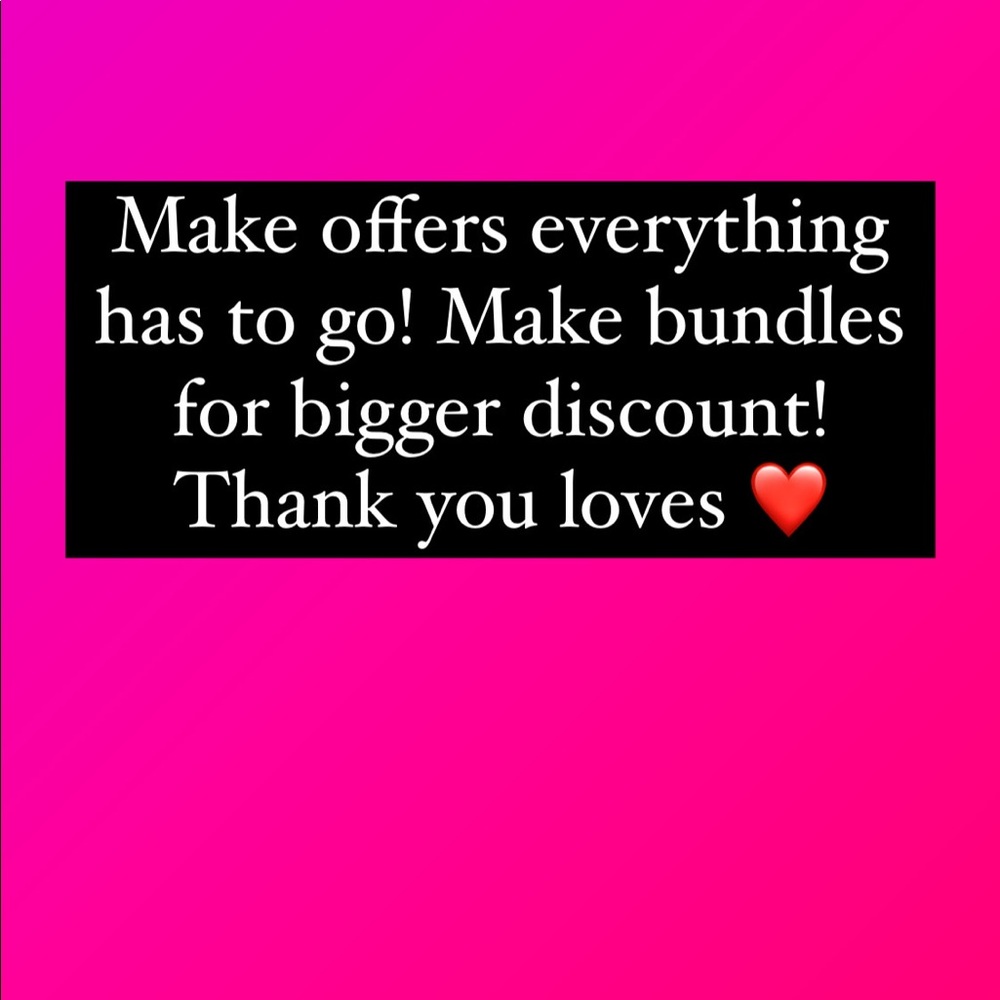 Make offers!!!! Memorial Day sale!